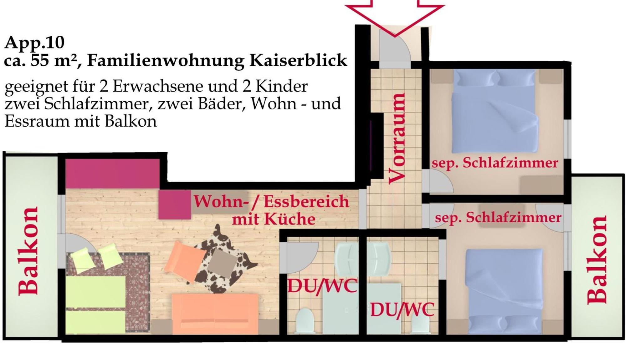 Kaiserapart Ellmau Zentrum Exteriör bild
